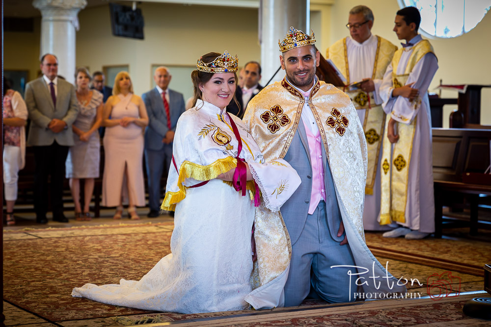 Coptic Orthodox Wedding couple